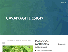 Tablet Screenshot of cavanaghdesign.com